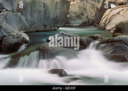 Shut-ins East Fork des Black River Stockfoto