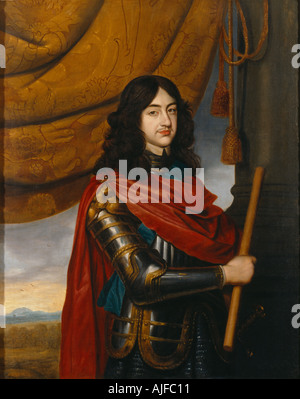 Karl II. von Gerard van Honthorst bei Ashdown House Oxfordshire Stockfoto