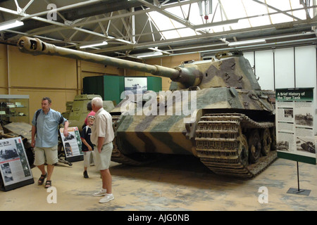 Deutsche WW2 King Tiger Tank Stockfoto