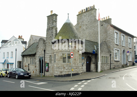 Old Castletown Polizeistation, Isle of man Stockfoto