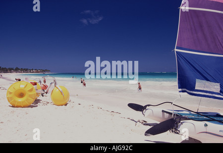 Punta Cana, Bavaro Beach, Aktivitäten Stockfoto