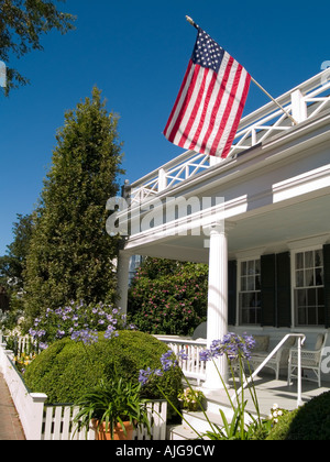 Traditionelles Haus in Edgartown, Martha's Vineyard, Massachusetts New England Vereinigte Staaten von Amerika Stockfoto