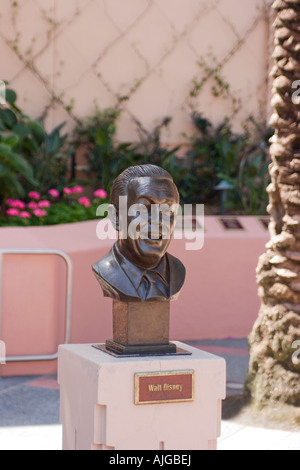 Elias (5. Dezember 1901 - 15. Dezember 1966) Büste an Disney MGM Studios Florida Stockfoto