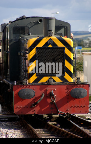 Klasse 03 Diesel Rangierlok Lokomotive auf der West Somerset railway Stockfoto