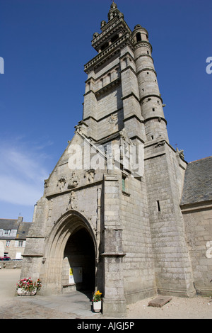 16. Jahrhundert Church of Notre-Dame de Croaz Batz Roscoff Brittany France Stockfoto