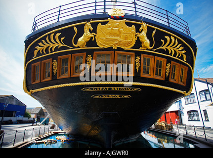 Isambard Kingdom Brunel SS Great Britain in Bristol Docks Bristol UK Stockfoto