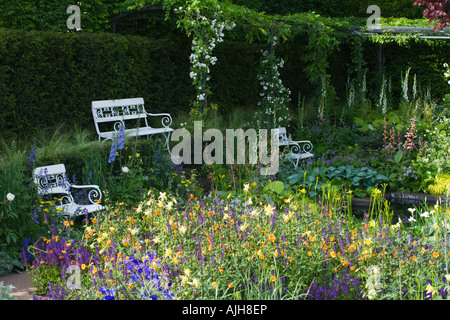 Chelsea Flower Show 2007 der Daily Telegraph Garten Isabelle Van Groeningen Gabriella Pape Stockfoto