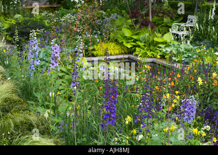 Chelsea Flower Show 2007 der Daily Telegraph Garten Isabelle Van Groeningen Gabriella Pape Stockfoto