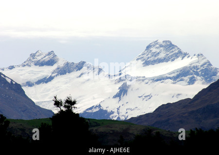 Mt Aspiring Tititea Südinsel Neuseeland Stockfoto