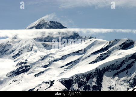 Mt Aspiring Tititea Südinsel Neuseeland Stockfoto