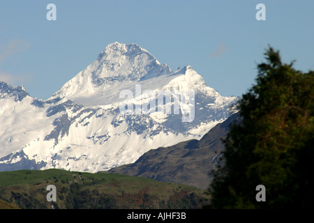 Mt Aspiring Tititea Südinsel Neuseeland Stockfoto