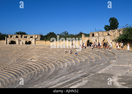 Altos de Chavon Amphitheater Touristenattraktion in Casa de Campo, Dominikanische Republik Stockfoto