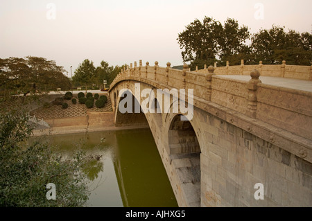 Anji Brücke die älteste erhaltene Brücke in China große steinerne Brücke Stockfoto