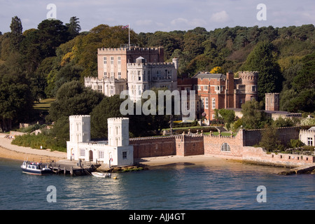 Branksea Schloss Brownsea Island Poole Harbour Dorset UK Stockfoto