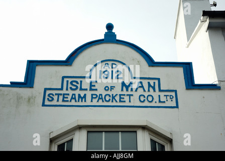 Isle Of Man Steampacket anmelden Gebäude Stockfoto