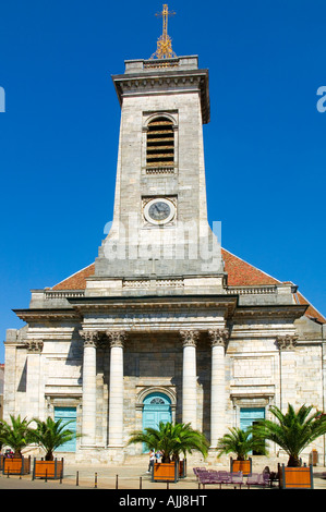Sankt Peterskirche - Place du 11 Septembre - Besancon - Doubs - Franche Comte - Frankreich Stockfoto