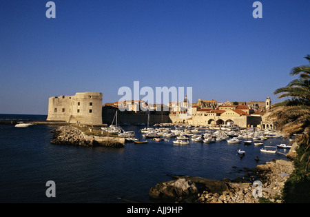 Fernsehreihe Dalmatien Dubrovnik - Altstadt von Dubrovnik | Kroatien-Dalmatien-Dubrovnik - Altstadt von Dubrovnik Stockfoto