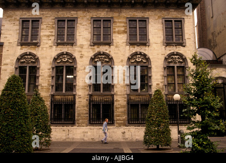 Belgische Mann vorbei, Rubens Haus, rubenshuis, Home, Peter Paul Rubens, Museum, Antwerpen, Provinz Antwerpen, Belgien, Europa Stockfoto