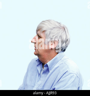 Porträt eines älteren Mannes Stockfoto