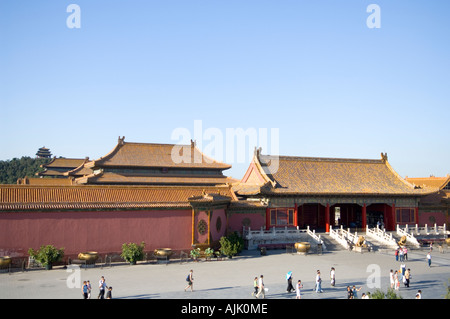 Die Verbotene Stadt Unesco Erbe Peking China Stockfoto