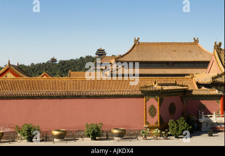Die Verbotene Stadt Unesco Erbe Peking China Stockfoto