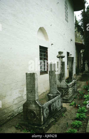 Khan Friedhof Bakhchiserai Palast Krim Ukraine Stockfoto