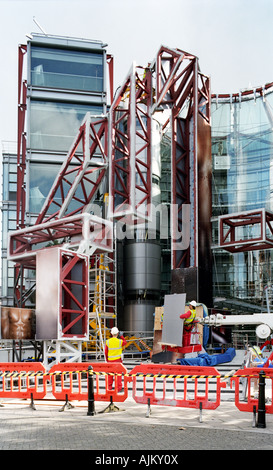 Bau der vier Channel 4 im HQ London Stockfoto