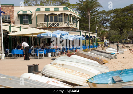 Doyles auf der Strand-Fischrestaurant in Watsons Bay am Hafen von Sydney Stockfoto