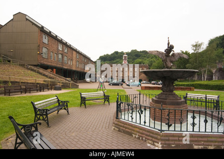 IronBridge Shropshire Museum Stockfoto