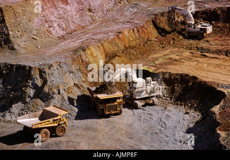 Goldmine Westaustralien Stockfoto