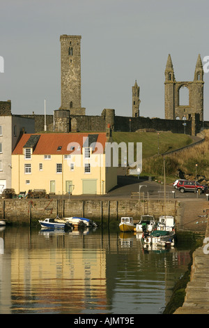 Schottland St. Andrews Hafen Stockfoto
