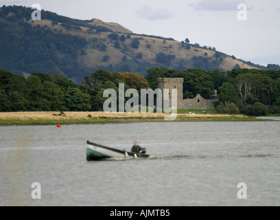 Schottland Loch Leven castle Stockfoto