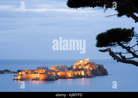 Elizabeth Castle, St. Helier, Jersey, Kanalinseln, Großbritannien Stockfoto