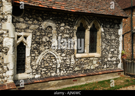 Saint St James die weniger Dorney Pfarrei 12th zwölften Jahrhundert church Dorney Court Manor House Dorney in der Nähe von Windsor 2000s HOMER SYKES Stockfoto