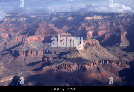 Der Grand Canyon von Yavapai Aussichtspunkt auf den South Rim Arizona USA gesehen Stockfoto