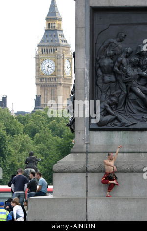 Akademi am Trafalgar Square in London UK Stockfoto