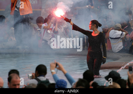 Akademi am Trafalgar Square in London UK Stockfoto