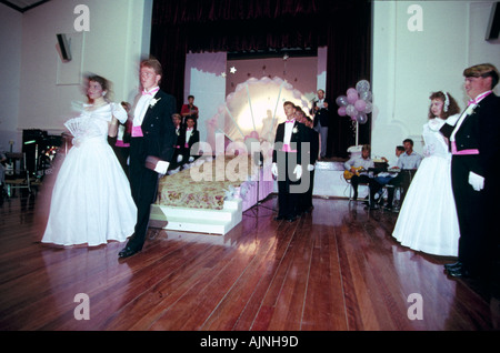 Debütantin Ball, ländlichen Australien Stockfoto