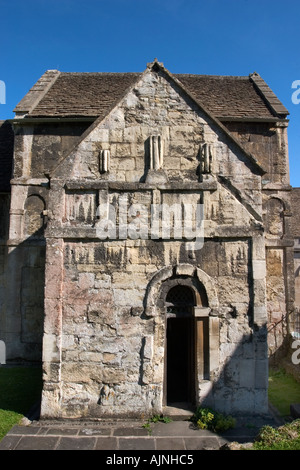 Die Anglo Saxon Kirche der St. Laurence Bradford on Avon Wiltshire England Stockfoto