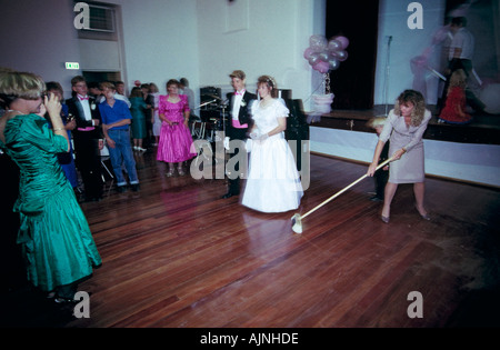 Debütantin Ball, ländlichen Australien Stockfoto