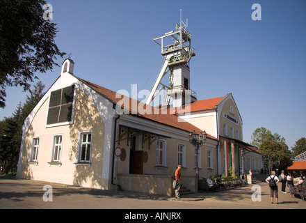 Salzbergwerk in Wieliczka, in der Nähe von Krakau, Polen, Europa Stockfoto