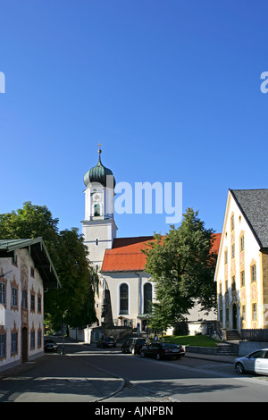 Oberammergau-Bayern-Deutschland Stockfoto