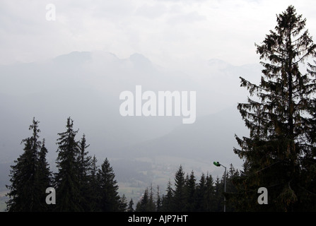 Blick vom Gubalowka Hill, Zakopane, Podhale, Polen, Europa Stockfoto