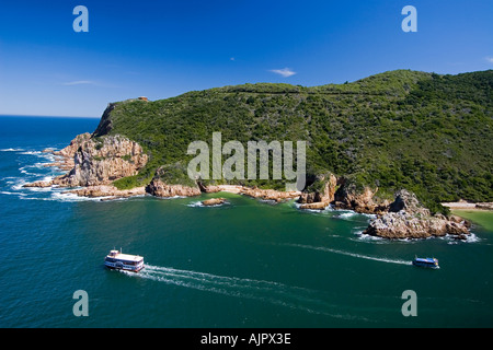 Südafrika garden Route Knysna anzeigen Punkt Knysna heads Stockfoto