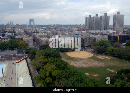 Washington Heights in Upper Manhattan Stockfoto