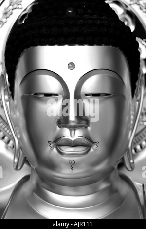 Erstellt von Tanum und Shigeko Murakami in Kyoto Japan Buddha-statue Stockfoto