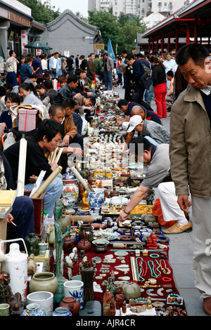 Panjiayuan Flohmarkt Peking China Stockfoto