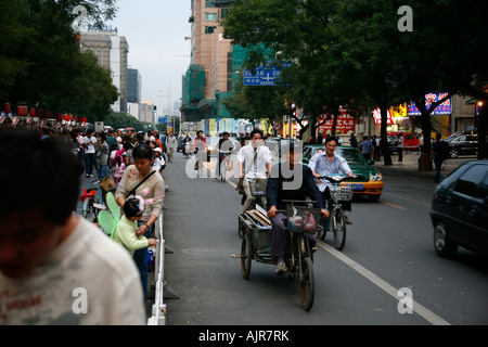 Verkehr-Beijing-China Stockfoto