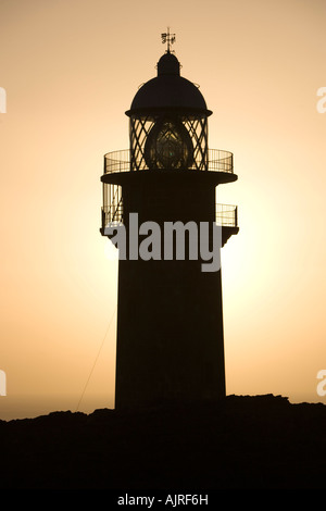 El Hierro, der Leuchtturm Faro de Orchilla Stockfoto