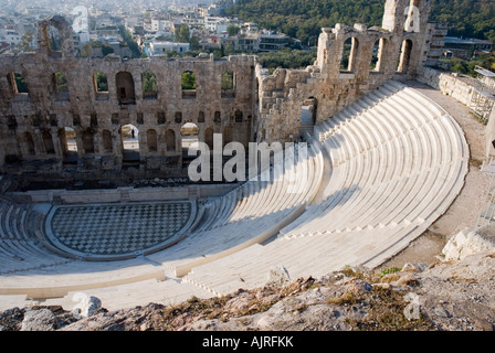 Theater des Herodes Atticus, Athen Stockfoto